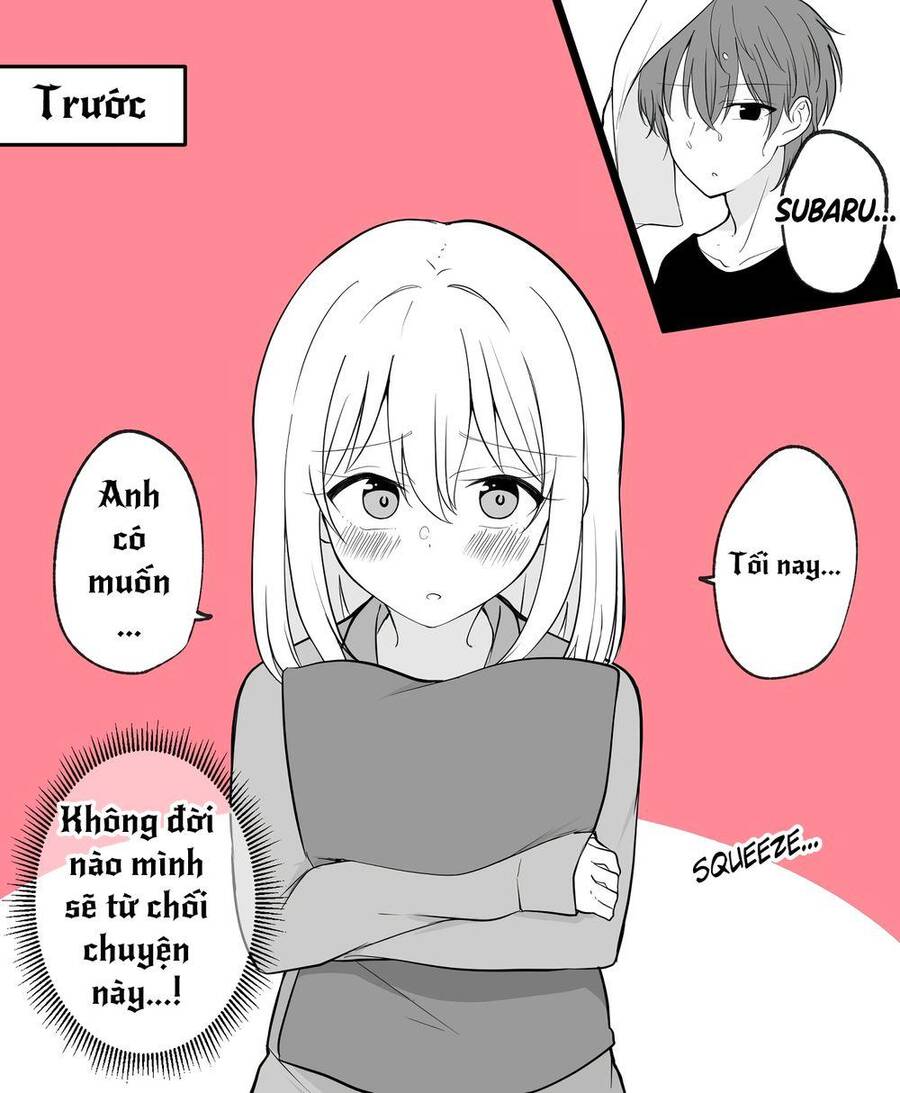 Cuộc Sống Thường Ngày Của Một Cặp Đôi Mà Người Bạn Trai Bị Biến Thành Con Gái Chapter 4 - 1