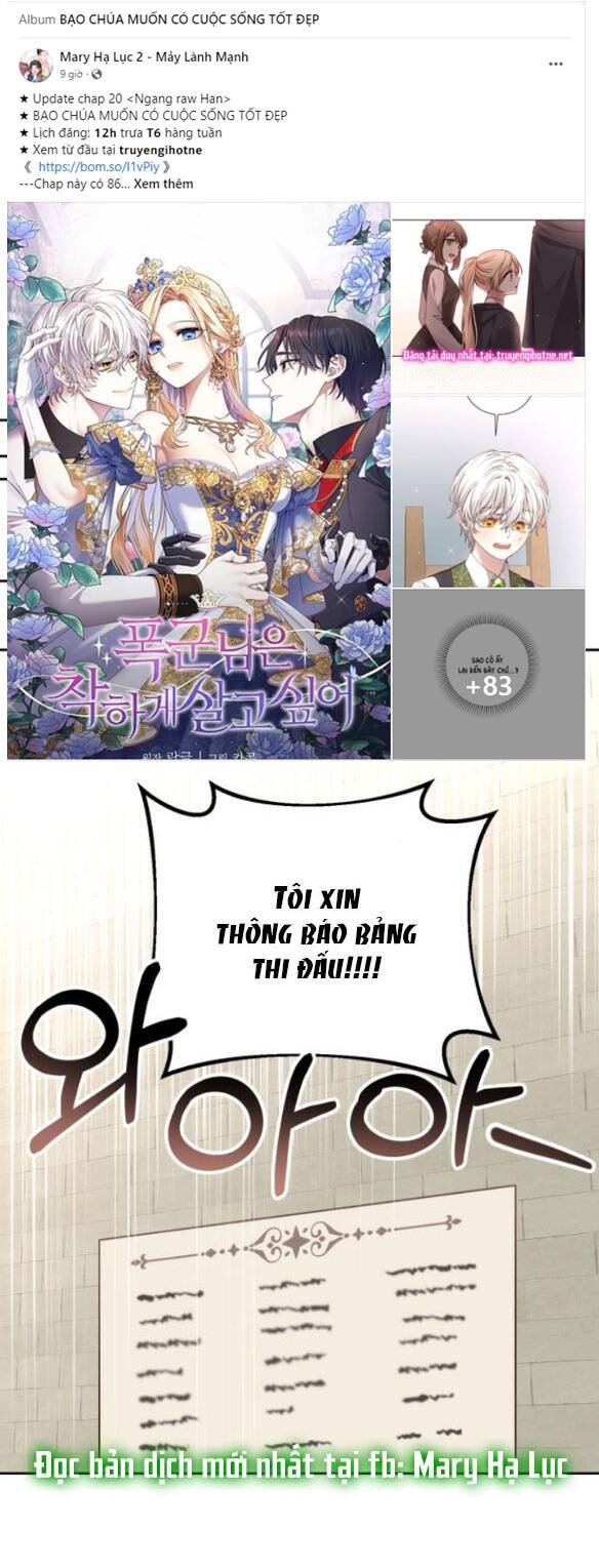 Bạo Chúa Muốn Có Cuộc Sống Tốt Đẹp Chapter 19.2 - 34