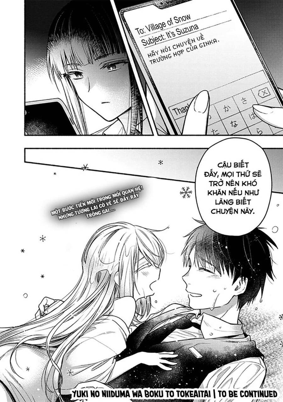 Yuki No Niiduma Wa Boku To Tokeaitai Chapter 4 - 28