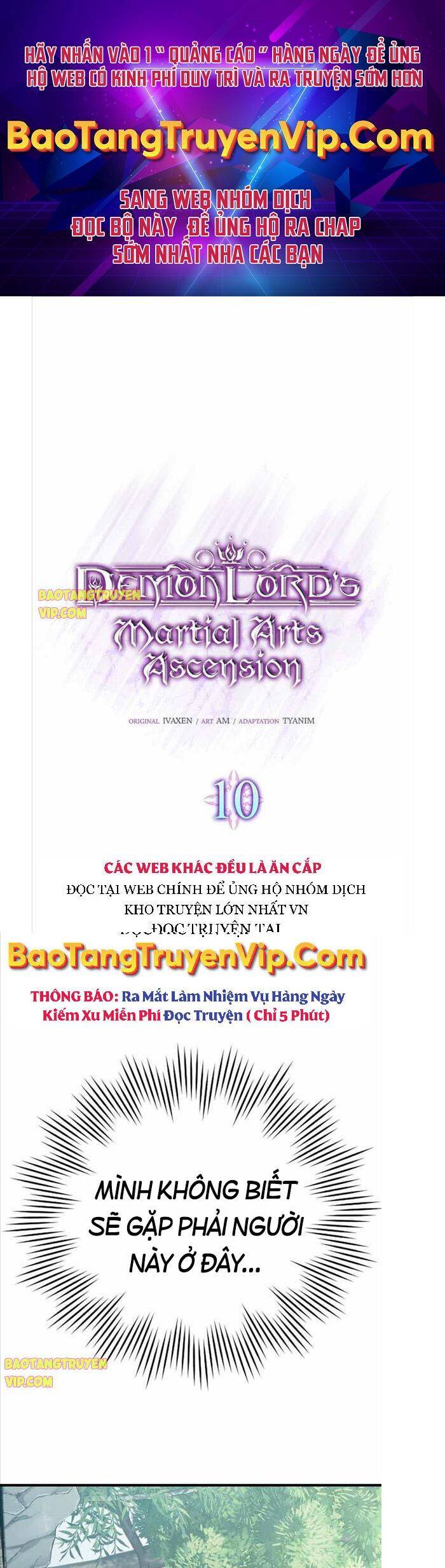 Chúa Quỷ Tăng Cấp Bằng Võ Thuật Chapter 10 - 1