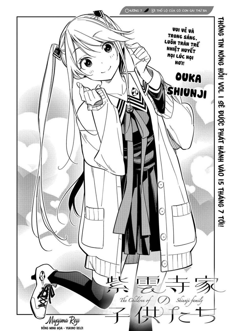 Những Đứa Trẻ Nhà Shiunji Chapter 7 - 3