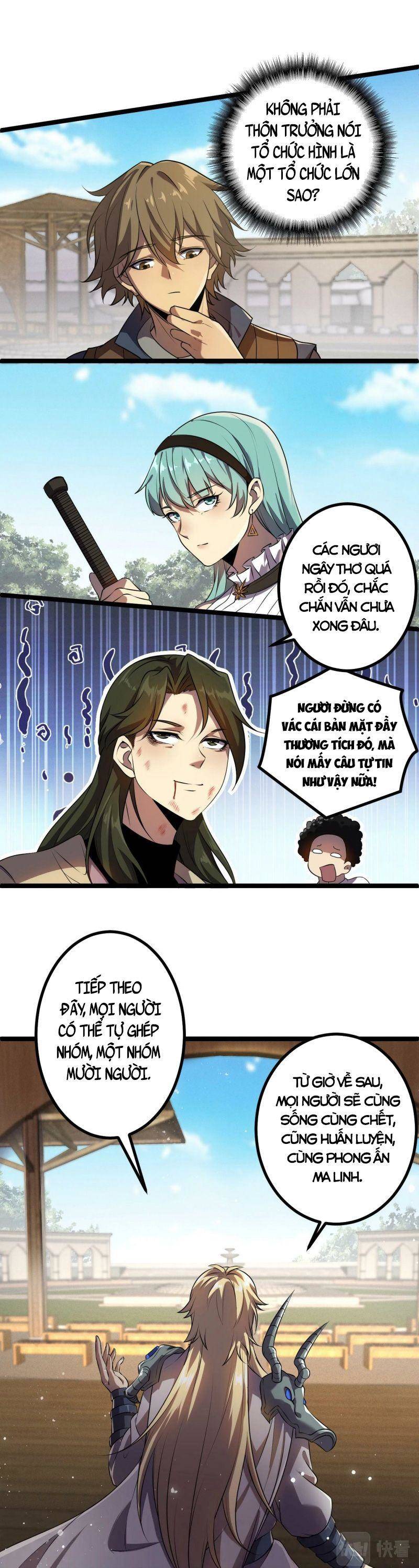 Ta Bắt Đầu Tiến Hóa Sau Khi Nuốt Chửng Ma Thần Chapter 6 - 9