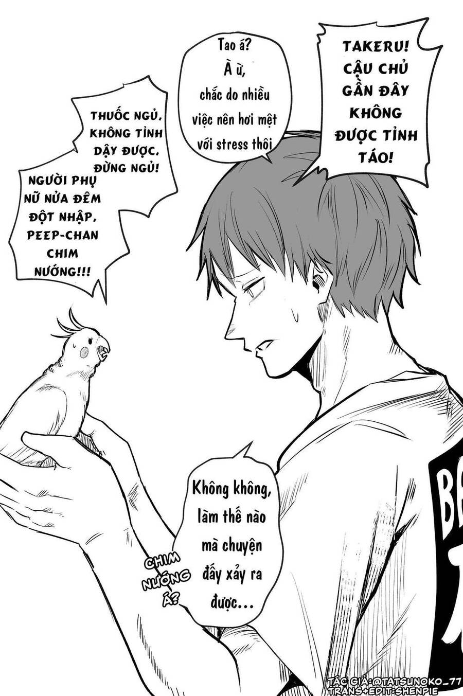 Điều Mà Chú Vẹt Muốn Cảnh Báo Chapter 4 - 1