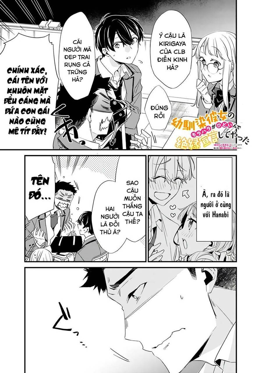 Osananajimi Kanojo no Morahara ga Hidoin de Zetsuen Sengen shite Yatta Chapter 3.2 - 1