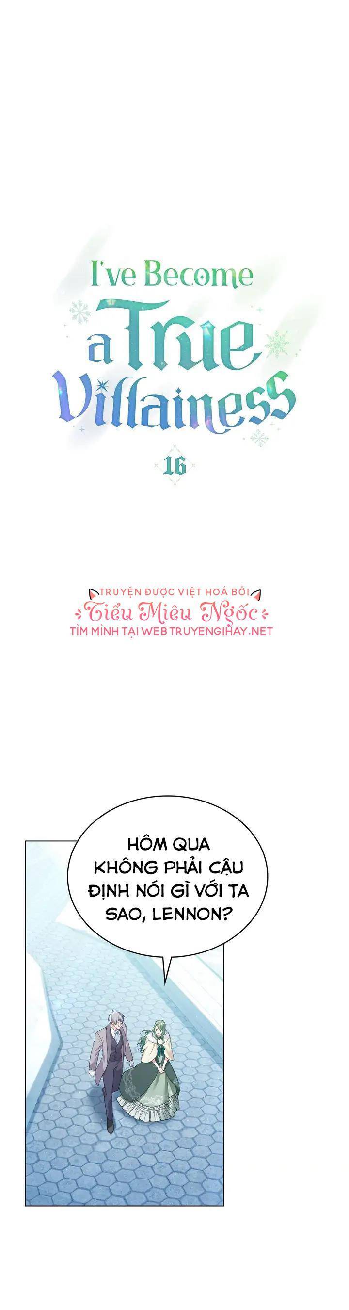 Tôi Trở Thành Nhân Vật Phản Diện Thực Sự Chapter 16 - 1