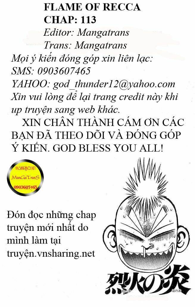 Ngọn Lửa Recca Chapter 113 - 3