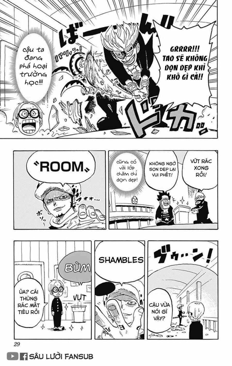 Học Viện One Piece Chapter 5 - 25