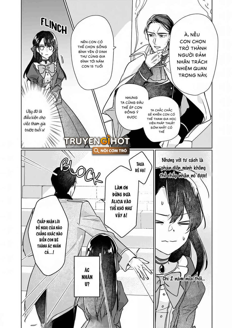 Tôi Sẽ Trở Thành Kẻ Phản Diện Được Khắc Ghi Trong Lịch Sử Chapter 7.2 - 8