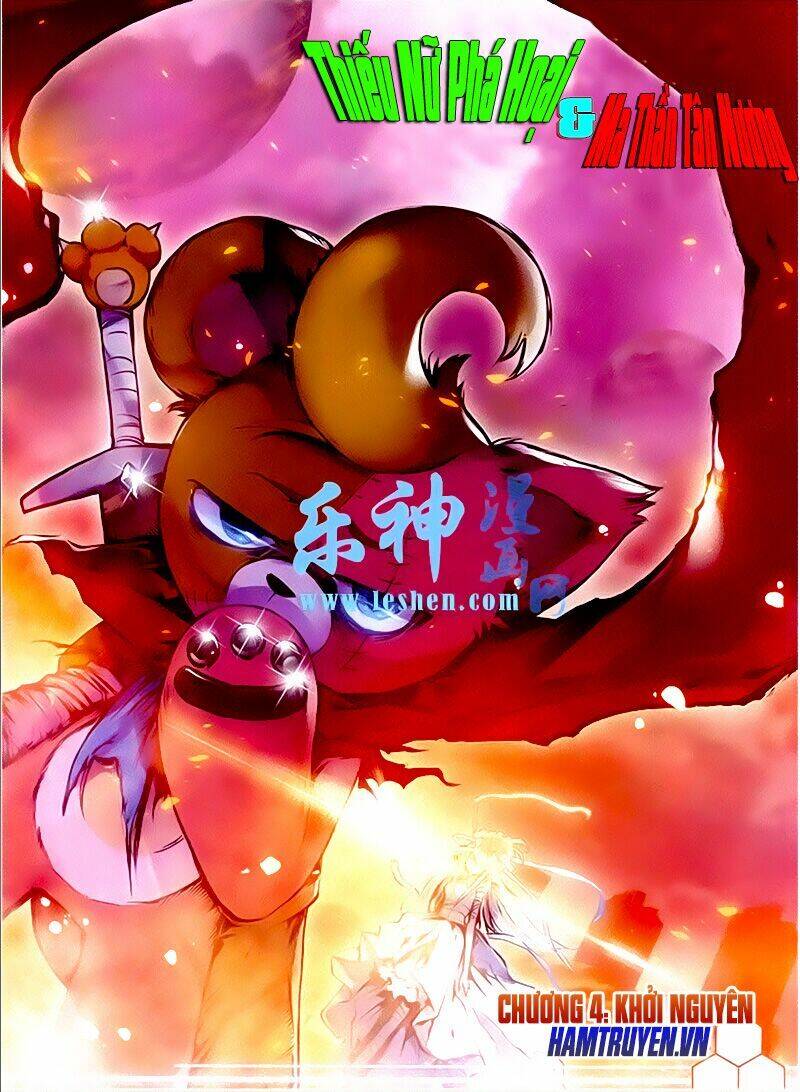 Thiếu Nữ Phá Hoại Và Ma Thần Tân Nương Chapter 4 - 1