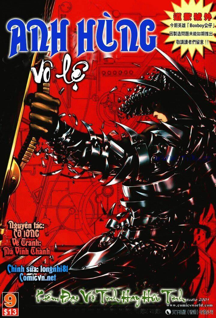 Anh Hùng Vô Lệ Chapter 9 - 1