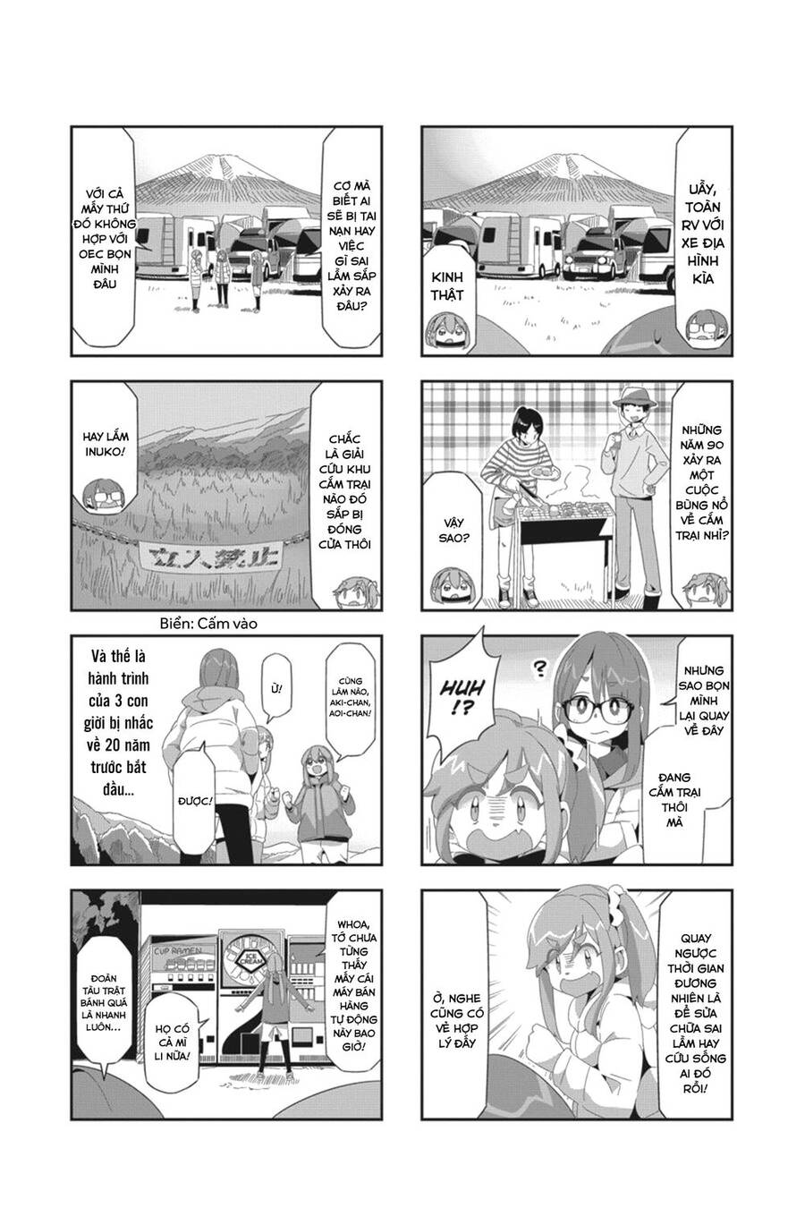 Laid-Back Camp Chapter 63.5 - 23