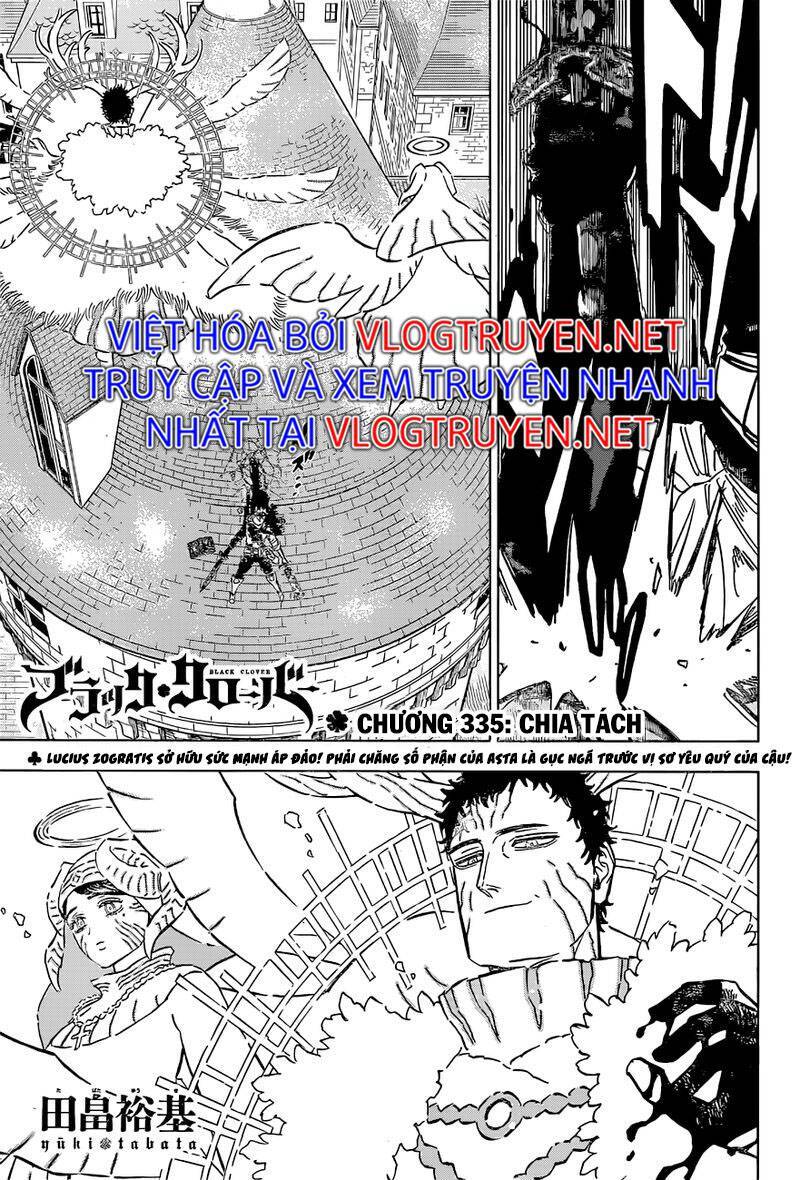 Black Clover - Thế Giới Phép Thuật Chapter 335 - 1