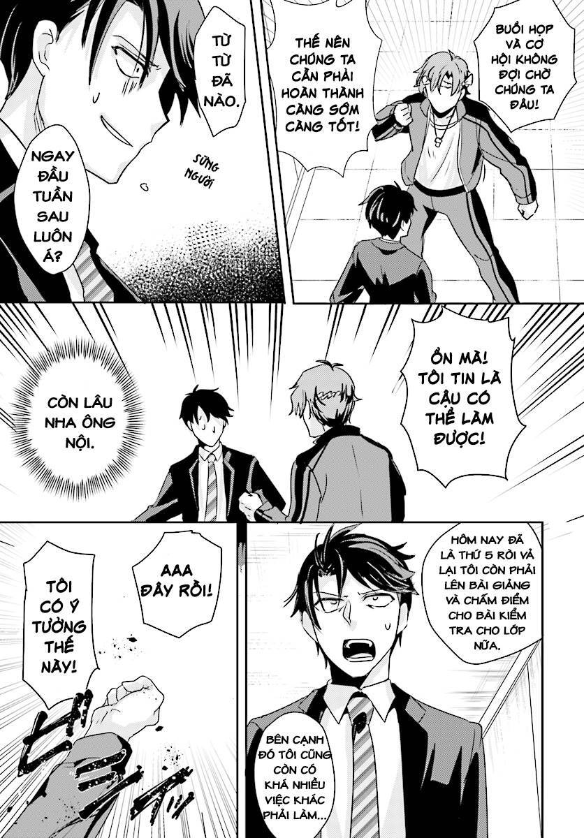 Có Phải Là Một Tội Ác Không? Khi Bị Đe Dọa Bởi Chính Học Sinh Của Bạn! Chapter 5 - 11