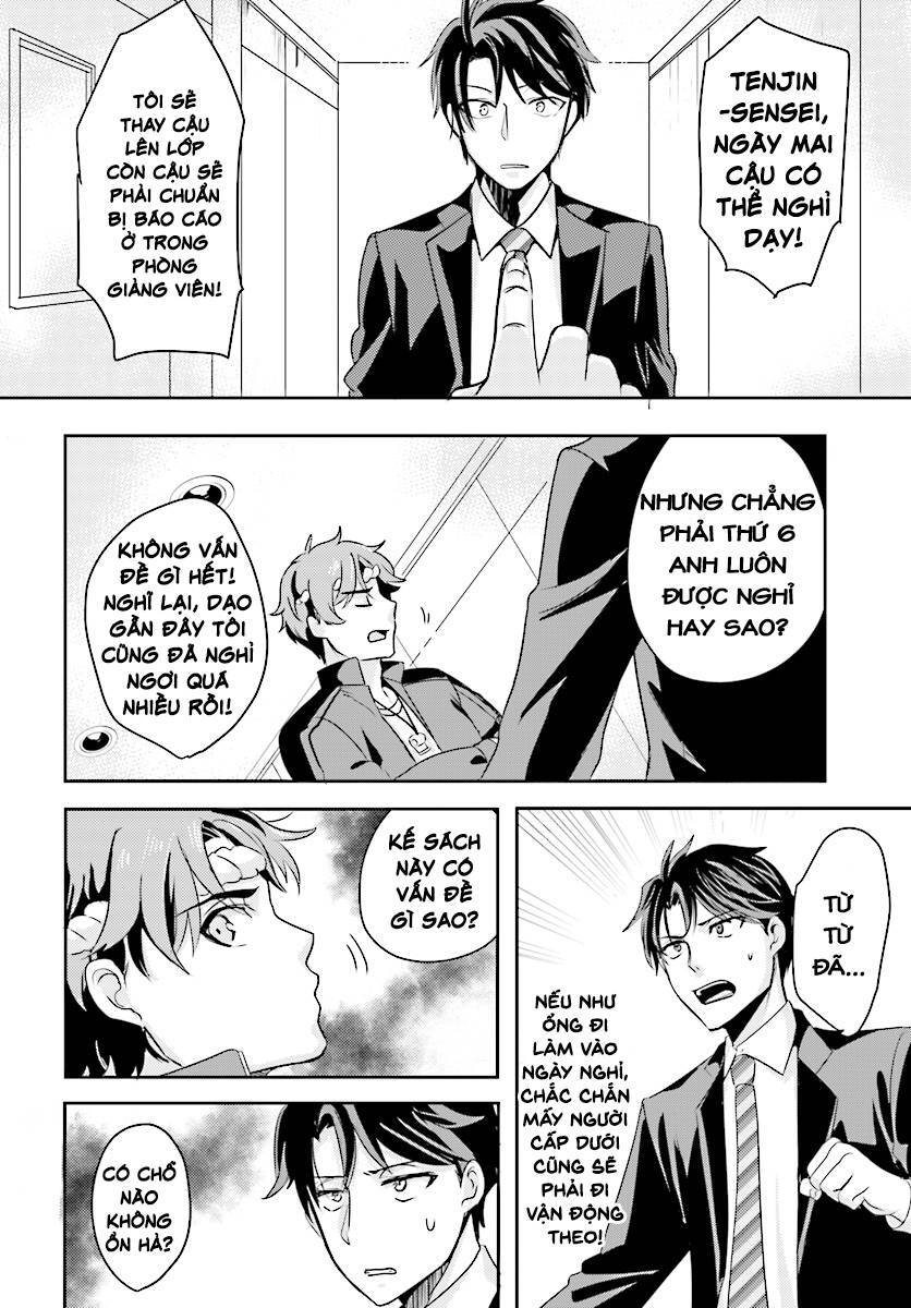Có Phải Là Một Tội Ác Không? Khi Bị Đe Dọa Bởi Chính Học Sinh Của Bạn! Chapter 5 - 12