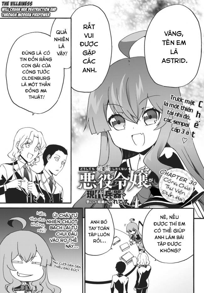 The Villainess Will Crush Her Destruction End Through Modern Firepower Chapter 30 - 2