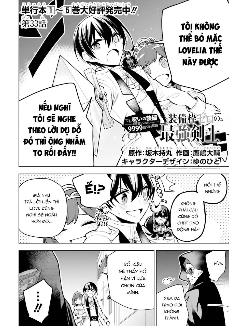 Sobiwaku Zero No Saikyou Kenshi Demo, Noroi No Soubi (Kawai) Nara 9999-Ko Tsuke-Hodai Chapter 33 - 3