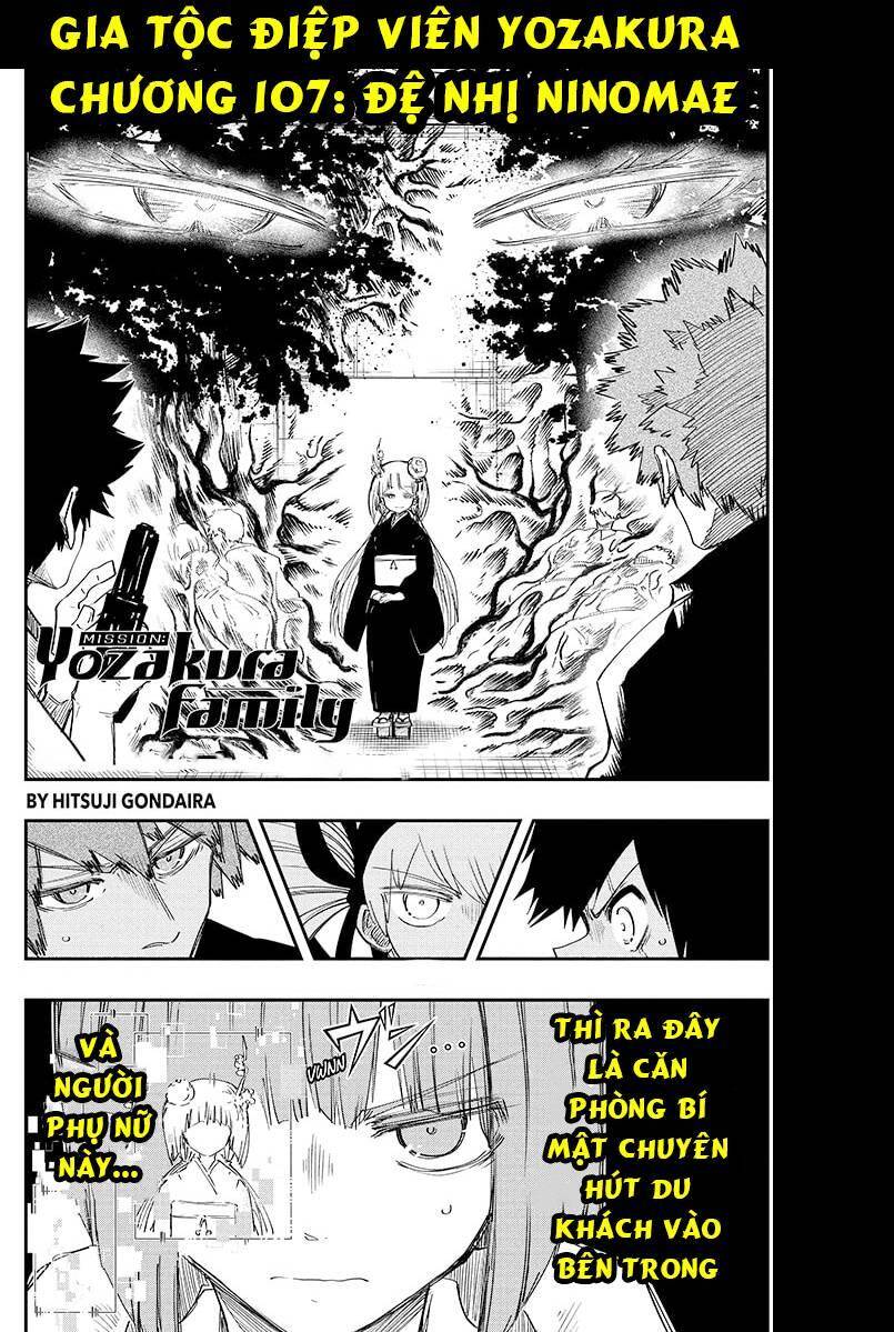 Gia Tộc Điệp Viên Yozakura Chapter 107 - 1