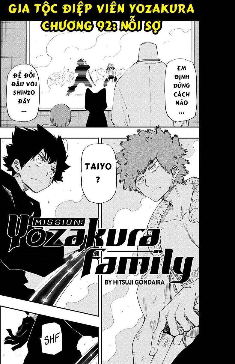 Gia Tộc Điệp Viên Yozakura Chapter 92 - 1