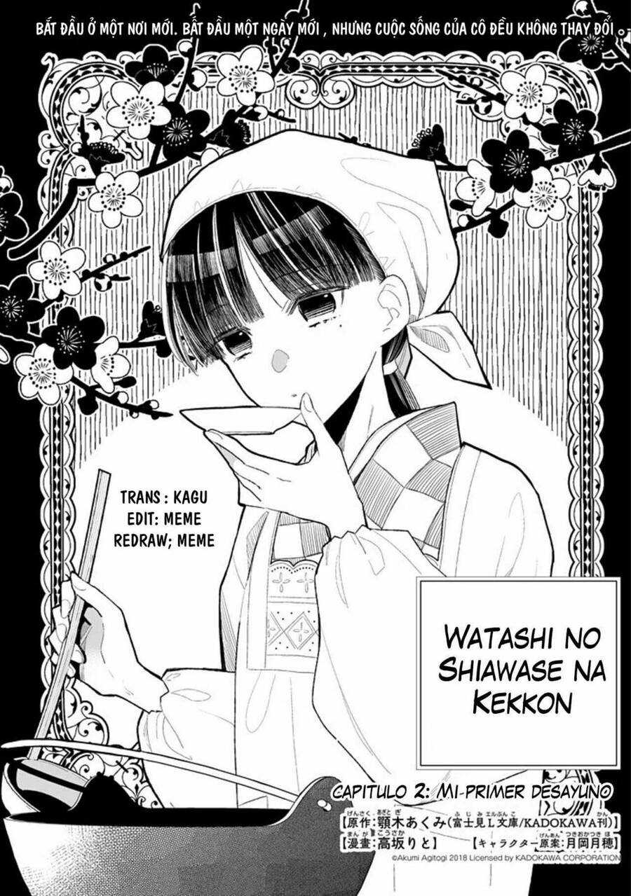 Watashi No Shiawase Na Kekkon Chapter 2 - 1
