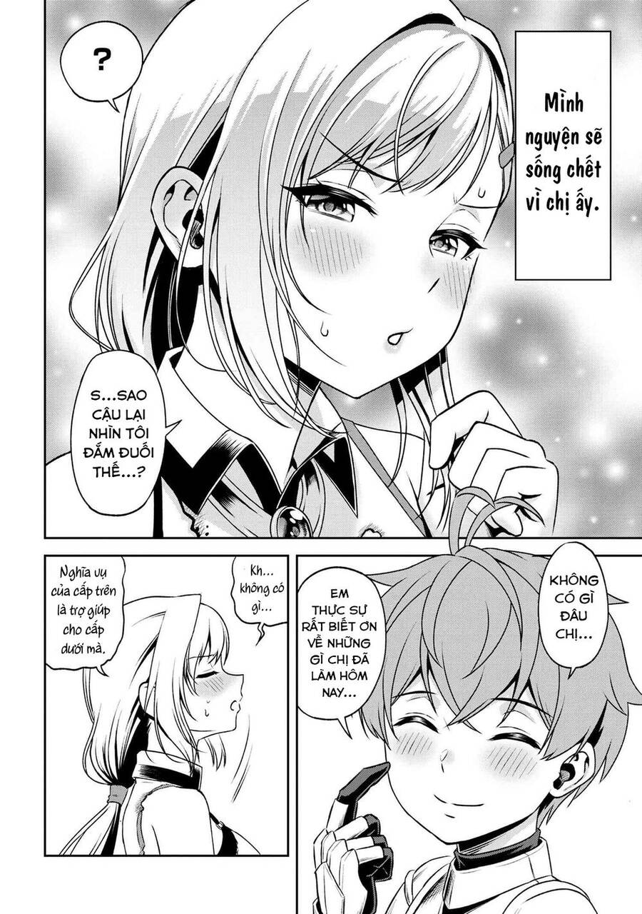 Toshiue Elite Onna Kishi Ga Boku No Mae De Dake Kawaii Chapter 14.2 - 14