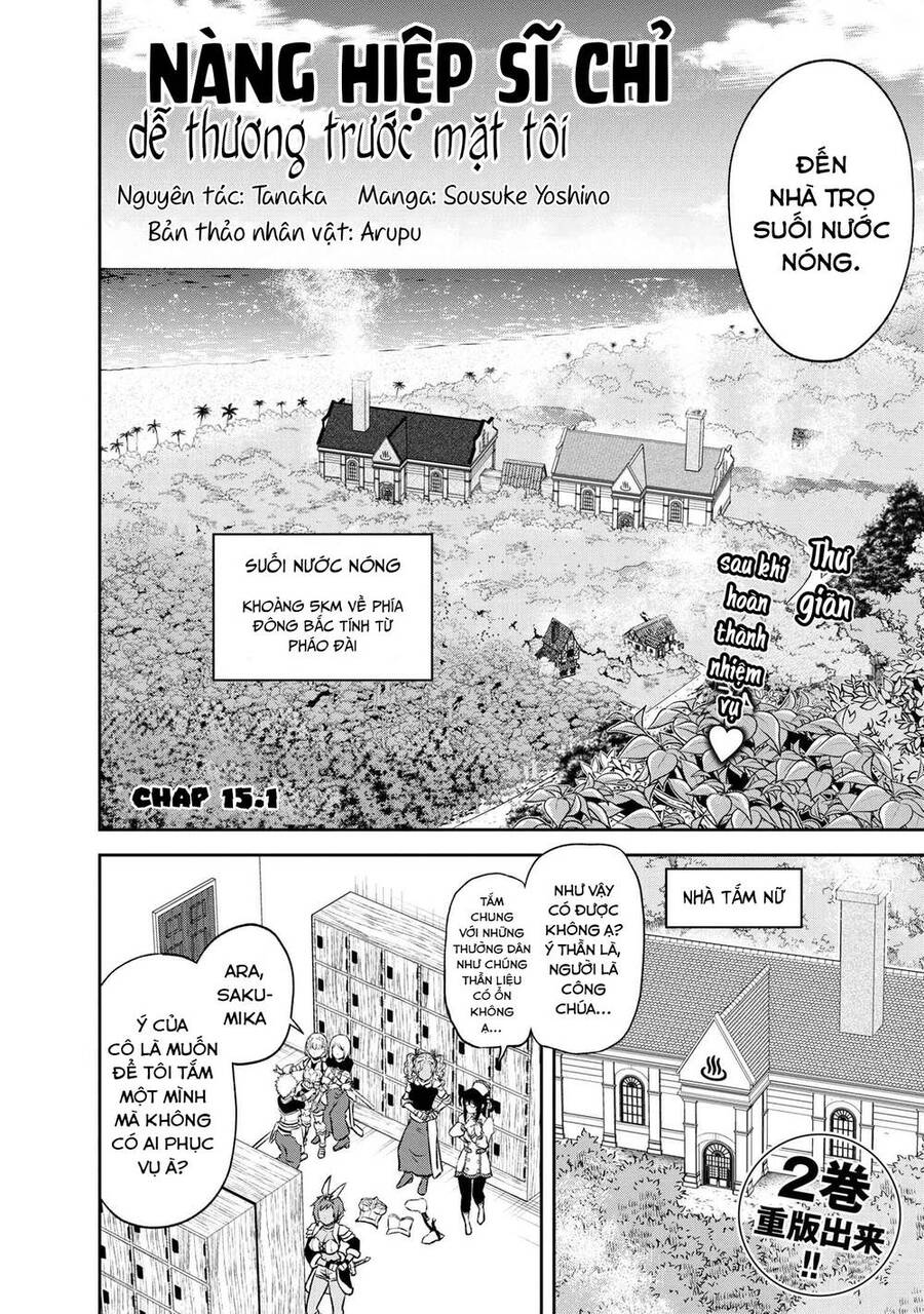 Toshiue Elite Onna Kishi Ga Boku No Mae De Dake Kawaii Chapter 15.1 - 2