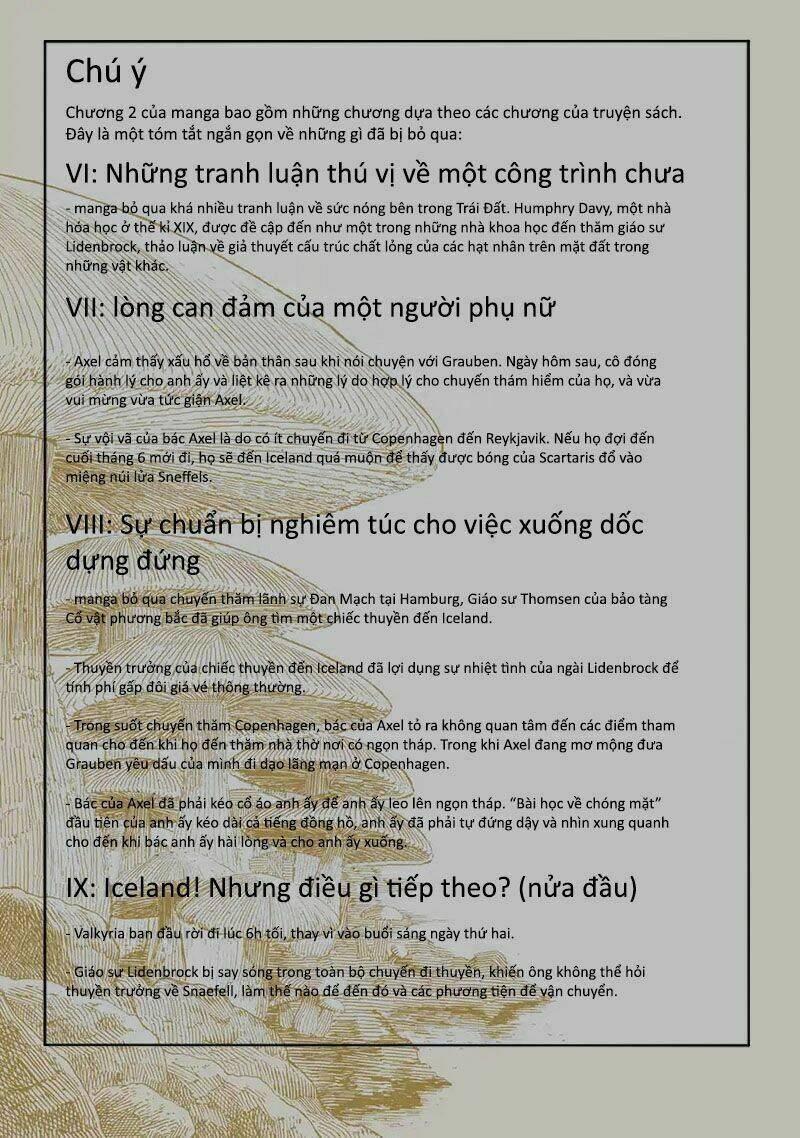 Hành Trình Tới Tâm Trái Đất Chapter 2 - 31