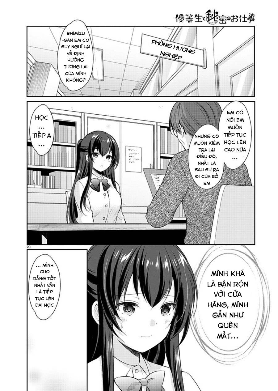 Yuutousei To Himitsu No Oshigoto Chapter 22 - 22