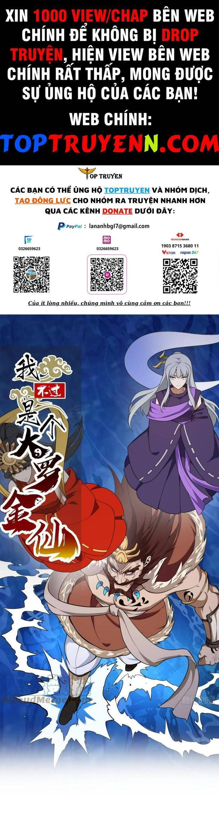 Ta Chẳng Qua Là Một Đại La Kim Tiên Chapter 304 - 1
