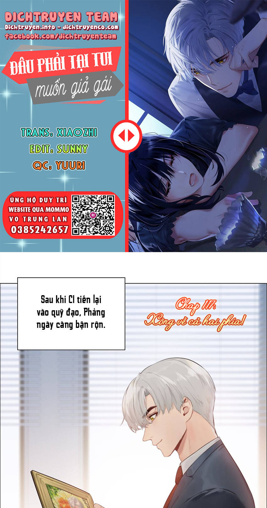 Đâu Phải Tại Tui Muốn Giả Gái Chapter 117 - 1