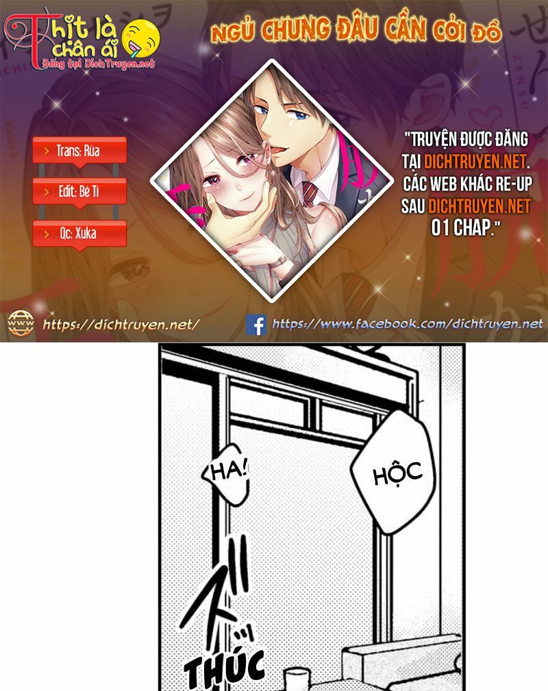 Ngủ Chung Đâu Cần Cởi Đồ Chapter 19 - 1