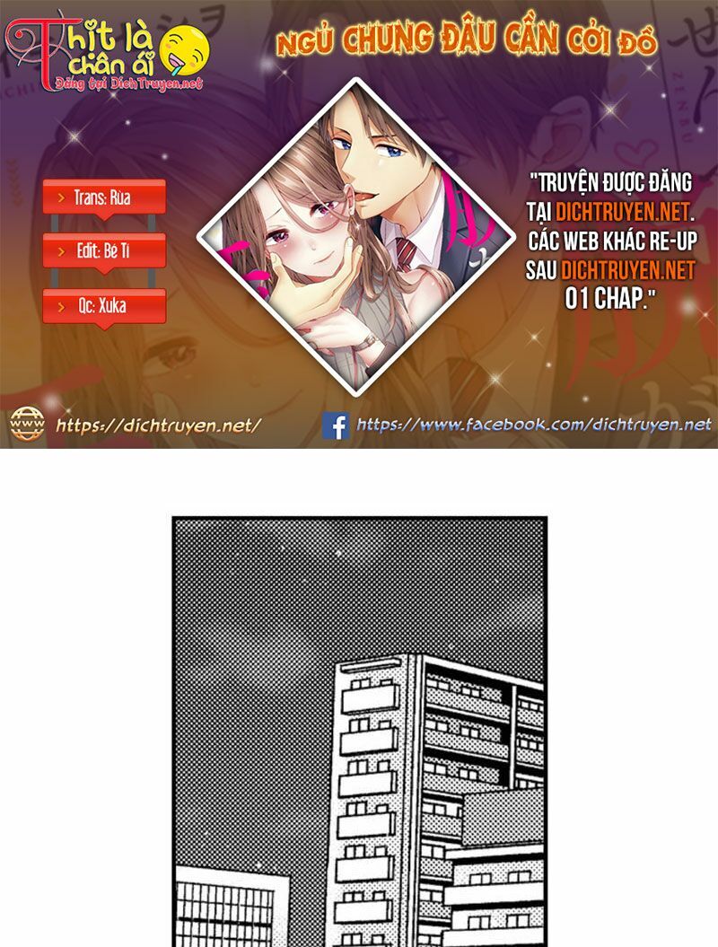 Ngủ Chung Đâu Cần Cởi Đồ Chapter 25 - 1