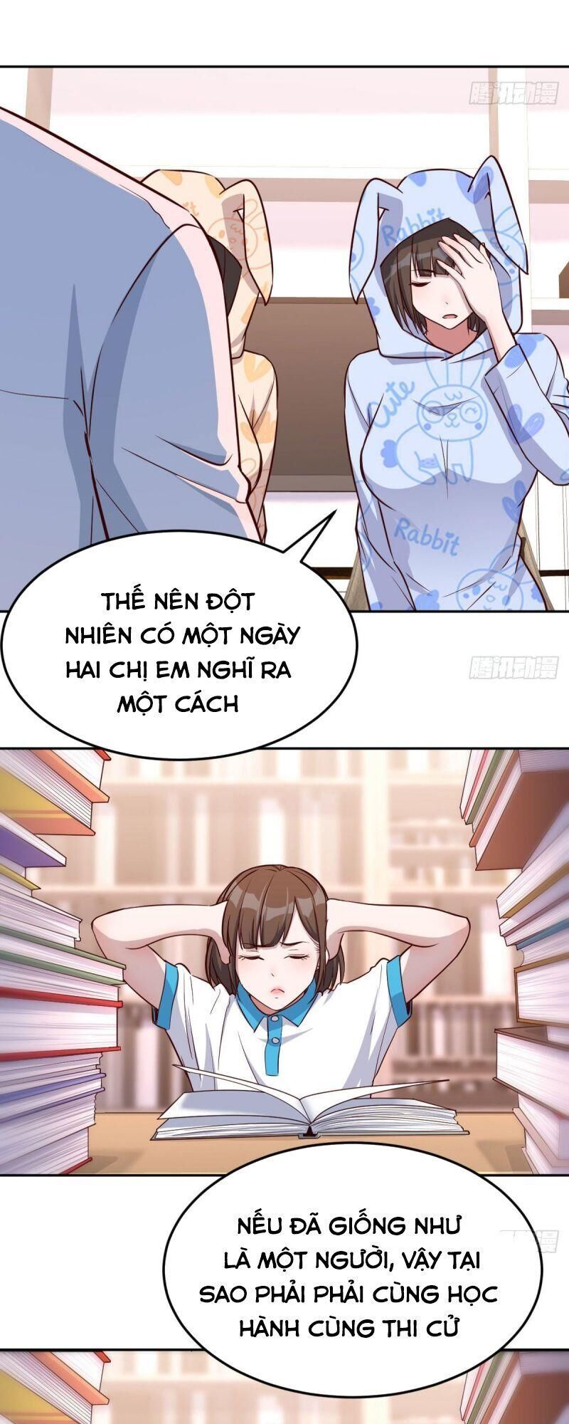 Trong Nhà Có 2 Bạn Gái Song Sinh Chapter 21 - 51