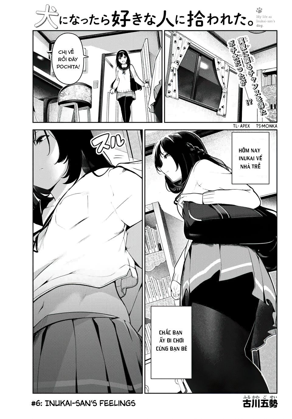 Cuộc Sống Khi Là Chó Cưng Của Inukai-San Chapter 6 - 2