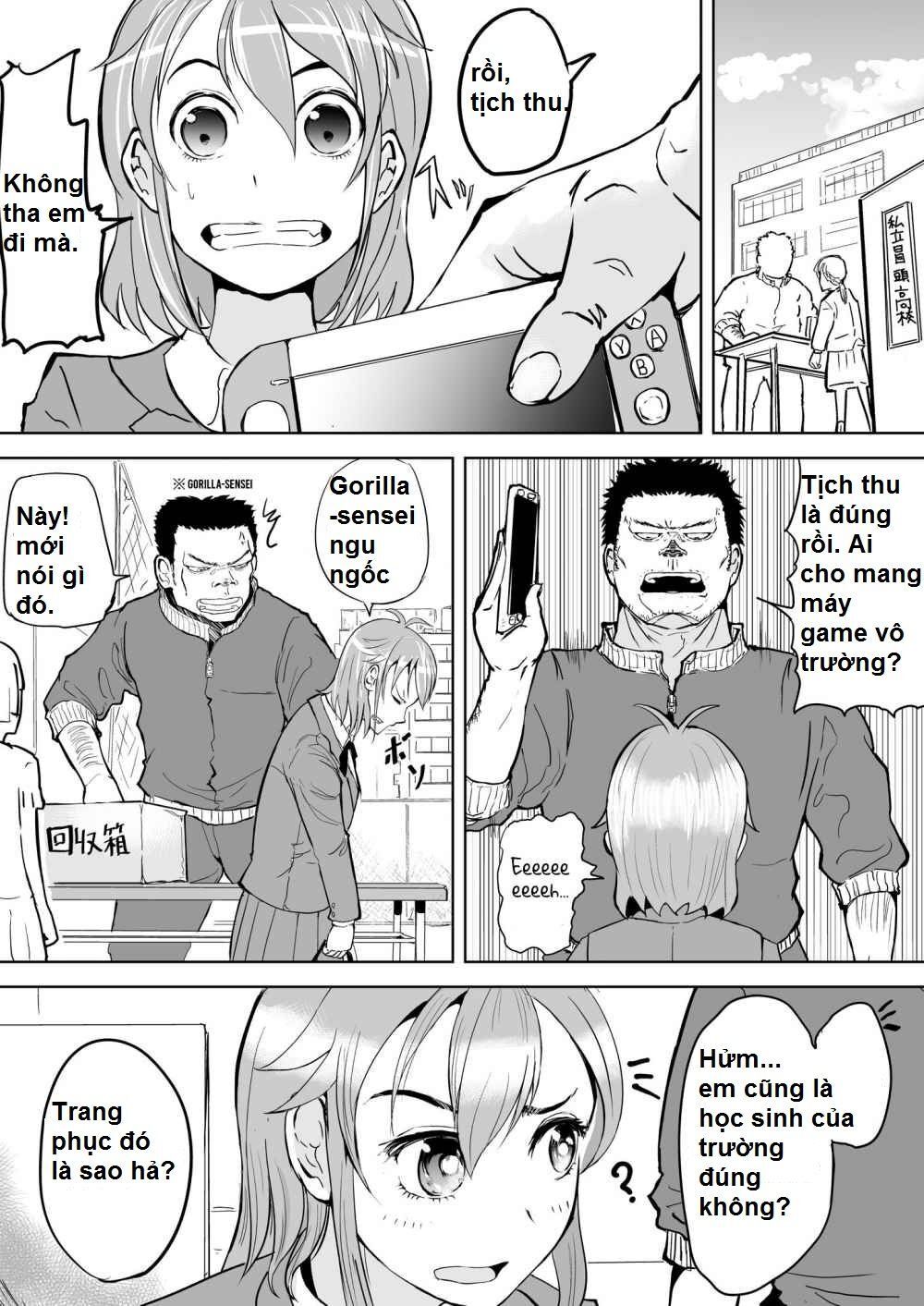 Manga Về Giáo Viên Thể Dục Lẽ Ra Phải Chết Đầu Phim Kinh Dị Chapter 1 - 1