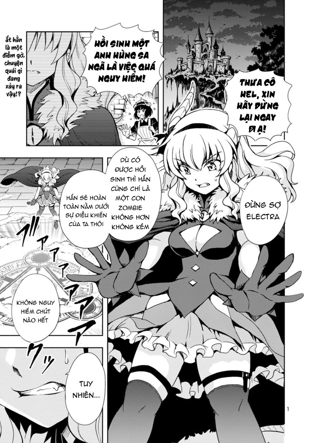 Con Gái Của Quỷ Vương Dễ Đối Phó Thật Đấy Chapter 1 - 3