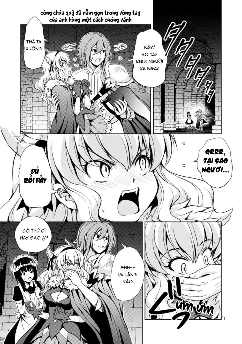 Con Gái Của Quỷ Vương Dễ Đối Phó Thật Đấy Chapter 2 - 3