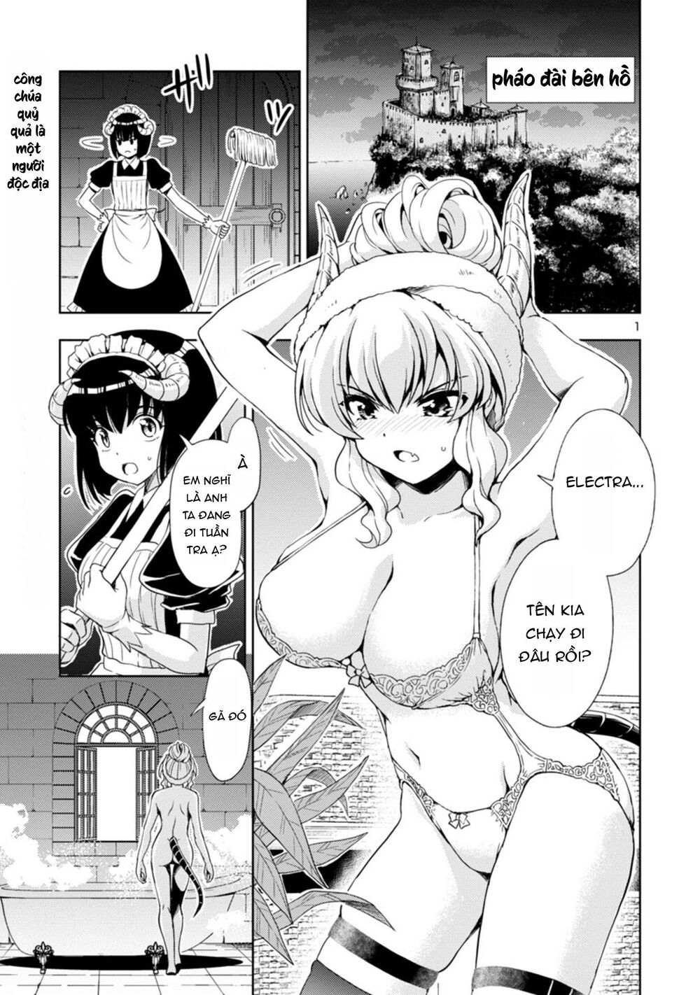 Con Gái Của Quỷ Vương Dễ Đối Phó Thật Đấy Chapter 3 - 3