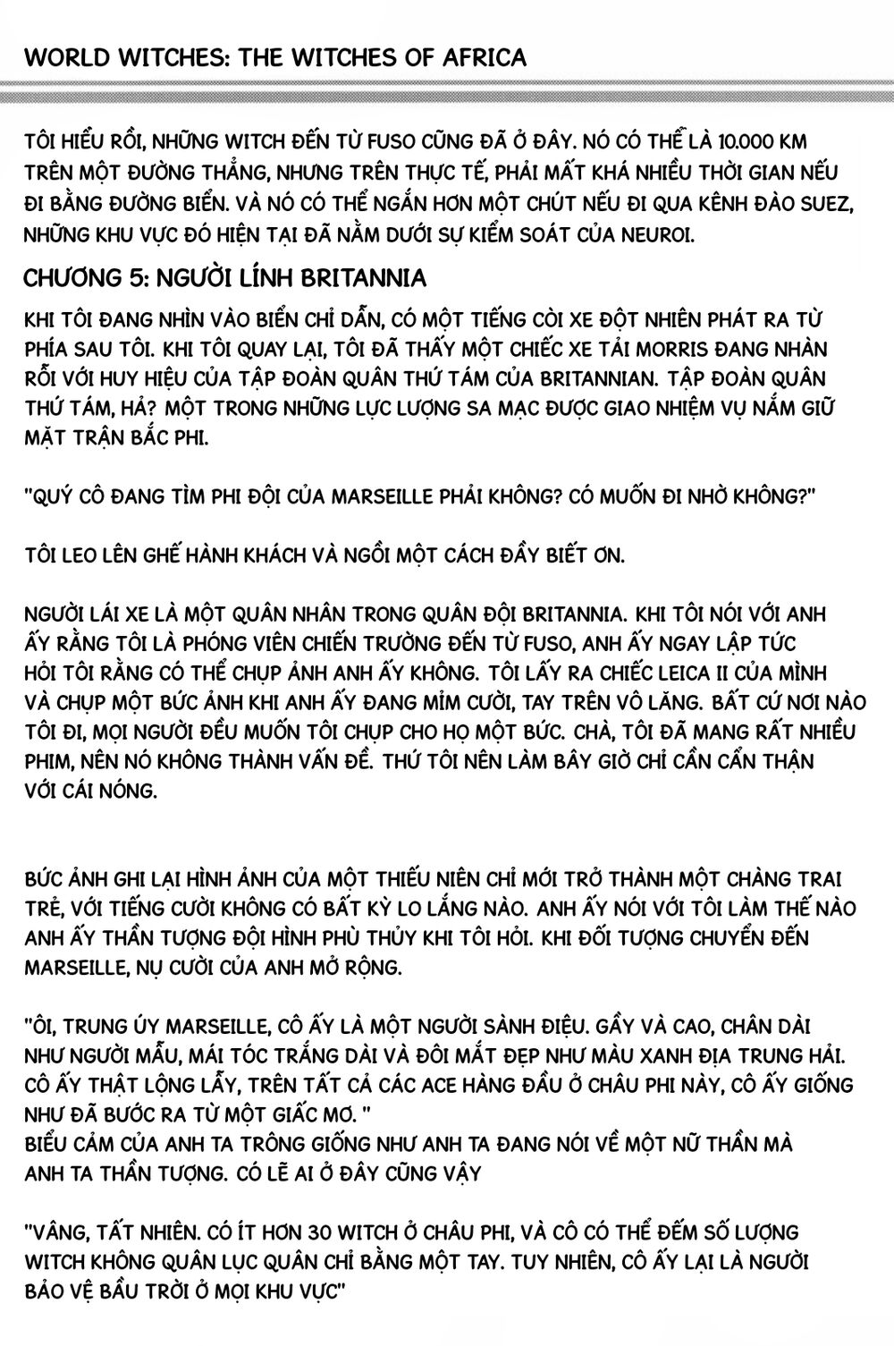 World Witches: Africa No Majo Series (Canon) Chapter 0.1 - 12