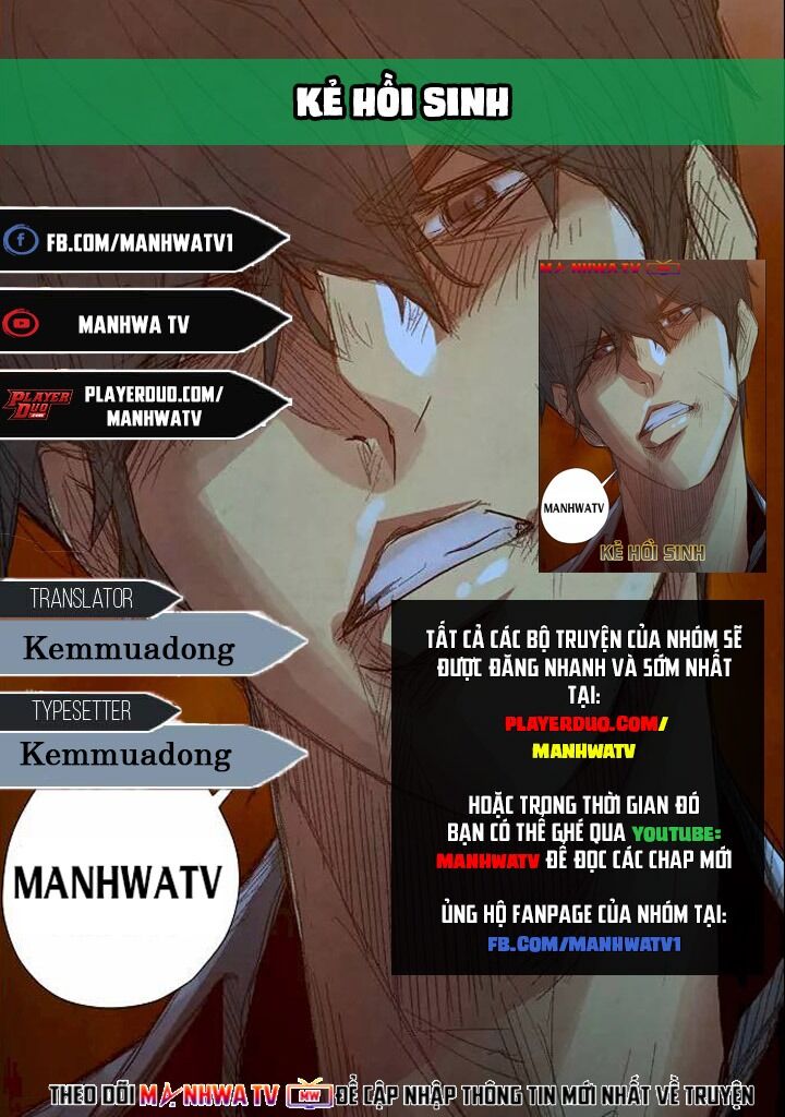 Kẻ Hồi Sinh Chapter 1 - 2
