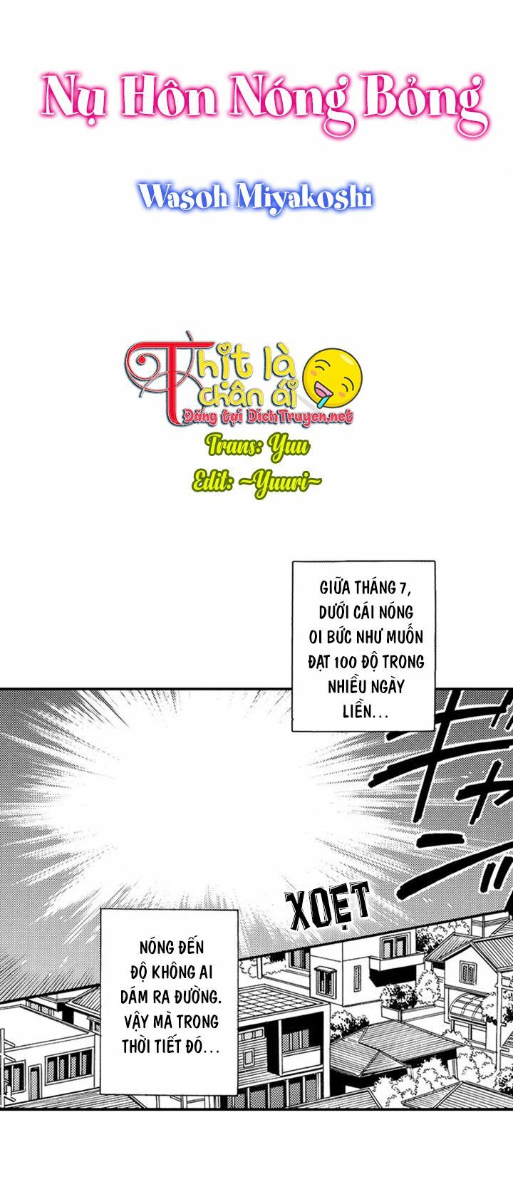 Nụ Hôn Cháy Bỏng Chapter 1 - 1
