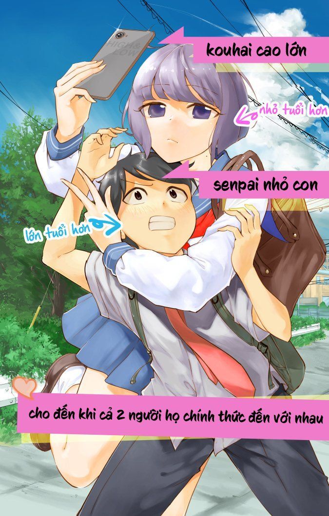 Koushinchou No Kouhai () To Teishinchou No Senpai () Ga Renai Ni Hatten Suru Made Chapter 1 - 3