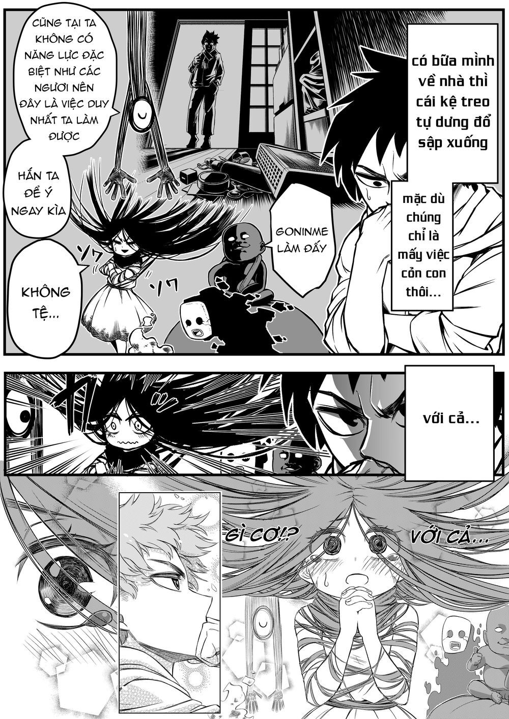 Ngôi Nhà Bị Ma Ám Mạnh Nhất Và Chàng Trai Không Có Năng Lực Tâm Linh Chapter 4 - 4