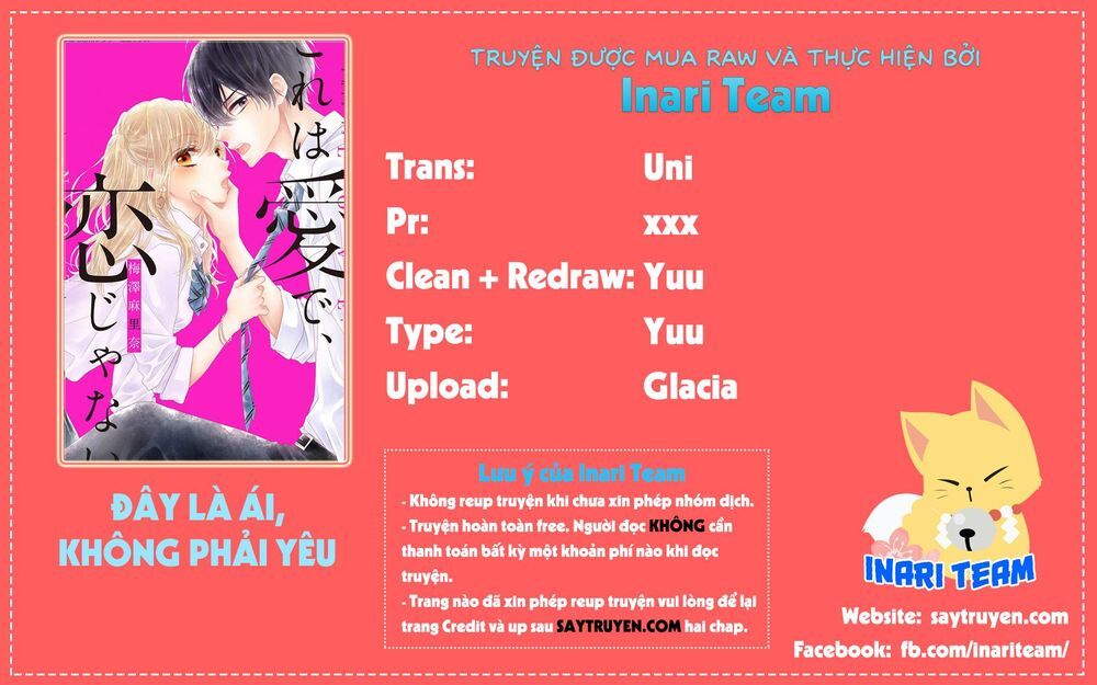 Đây Là Ái, Không Phải Yêu Chapter 23 - 1