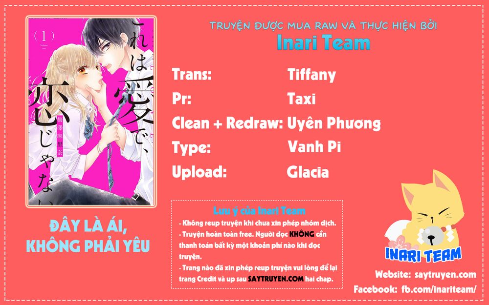Đây Là Ái, Không Phải Yêu Chapter 3 - 2