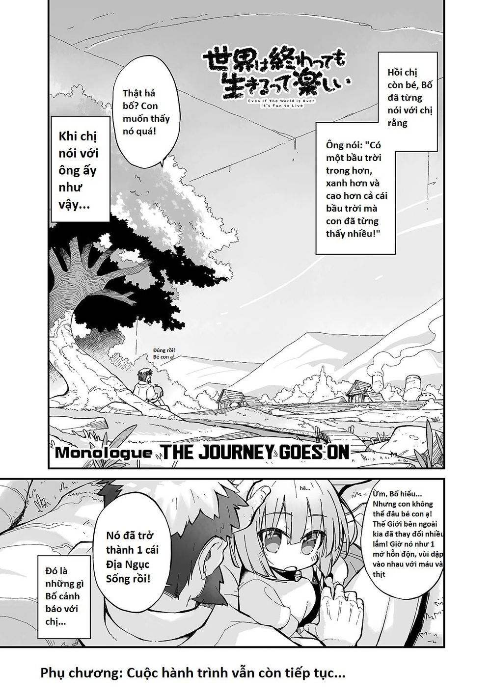 Ngay Cả Khi Hậu Tận Thế, Thật Hạnh Phúc Vẫn Còn Được Sống... Chapter  7.4 - 1