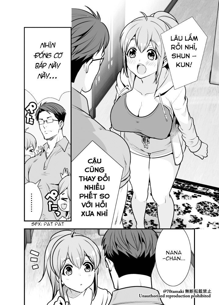 Osananajimi Ga Hisabisa Ni Saikai Shitara Otagai Kyonyuu Ni Natteta Chapter 1 - 4