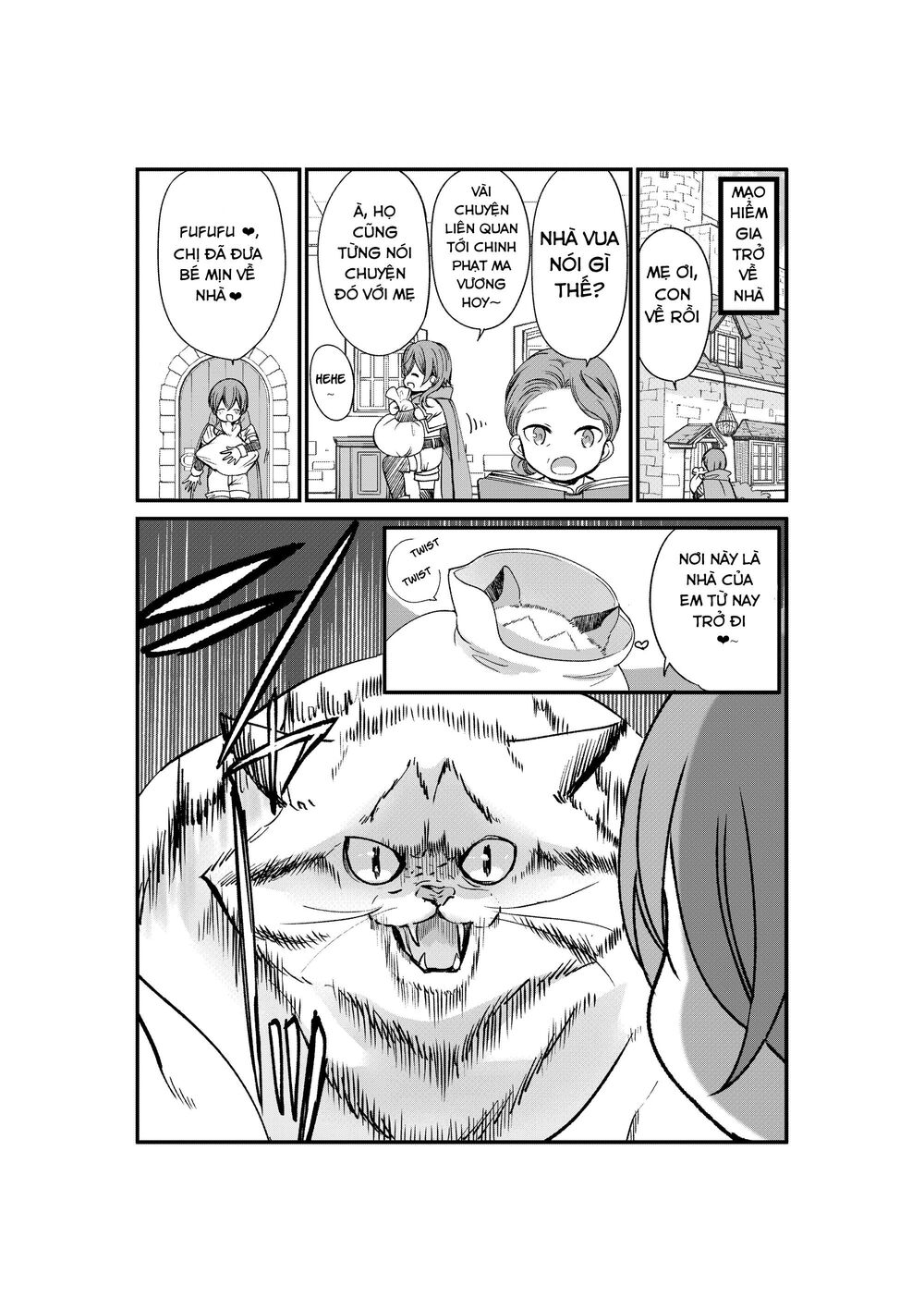 Câu Chuyện Về Một Bé Mèo Được Đầu Thai Ở Một Thế Giới Không Có Mèo Chapter 2 - 3