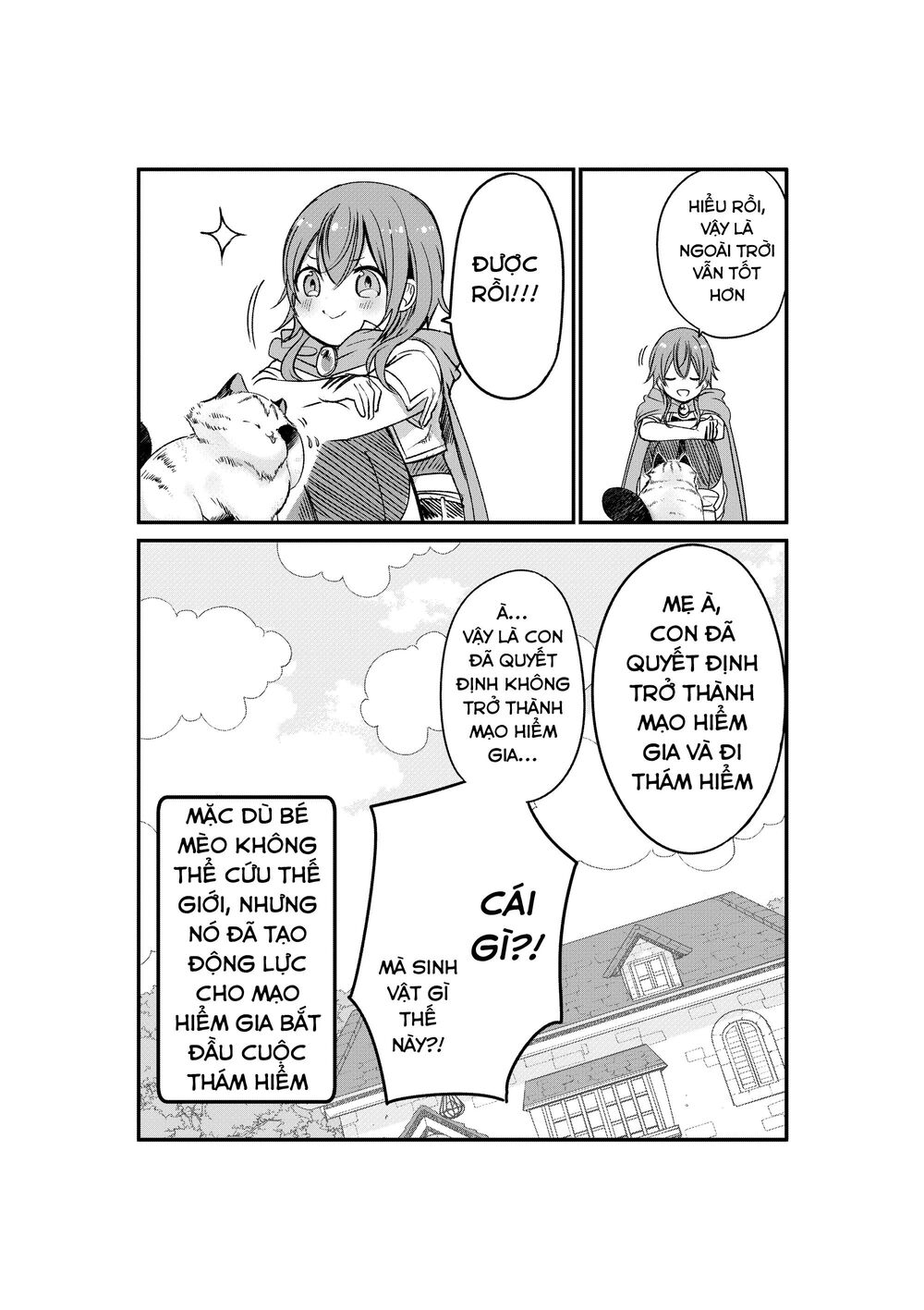 Câu Chuyện Về Một Bé Mèo Được Đầu Thai Ở Một Thế Giới Không Có Mèo Chapter 2 - 6