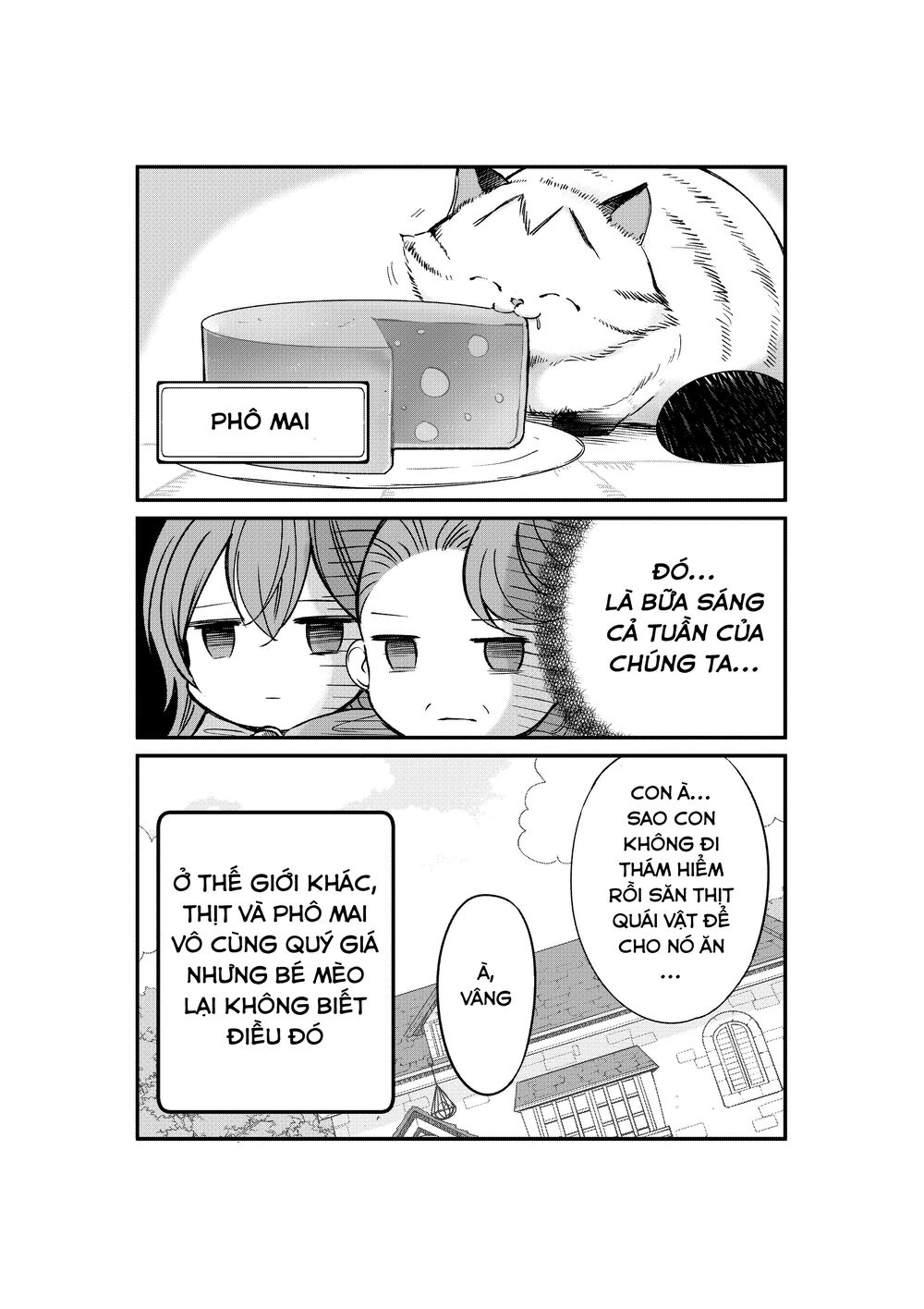 Câu Chuyện Về Một Bé Mèo Được Đầu Thai Ở Một Thế Giới Không Có Mèo Chapter 3 - 6