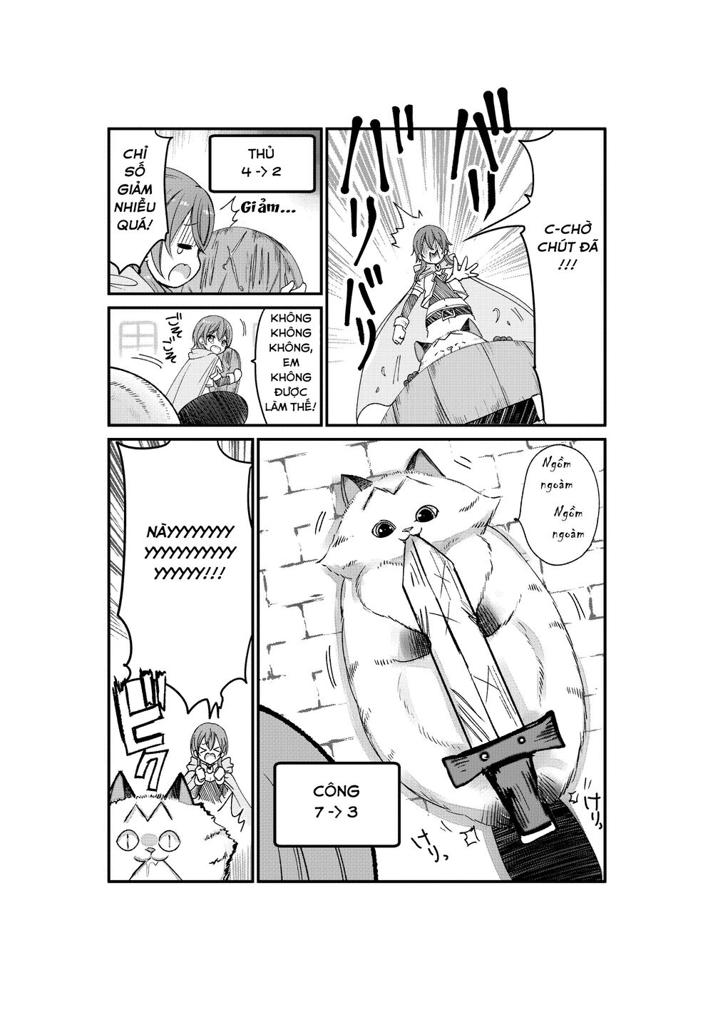 Câu Chuyện Về Một Bé Mèo Được Đầu Thai Ở Một Thế Giới Không Có Mèo Chapter 5 - 4